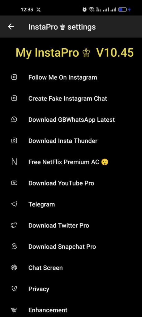 Insta Pro , Insta Pro 2, Insta APK image guide