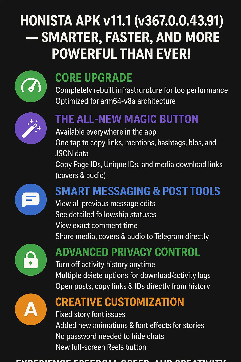 Honista APK v11.1, Honista New Version